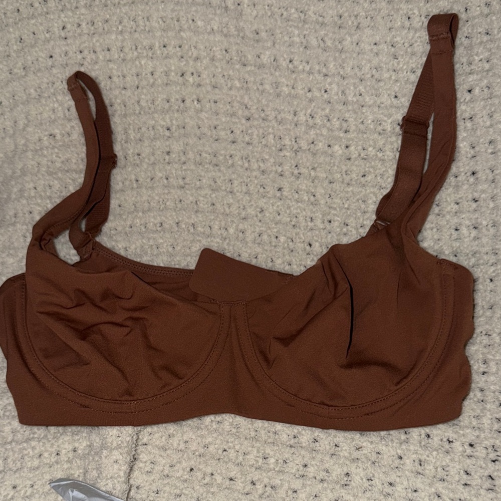 Brown Underwire Bra